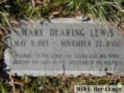 Mary Dearing Lewis