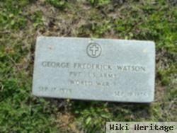 George Frederick Watson