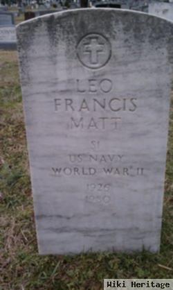 Leo Francis Matt