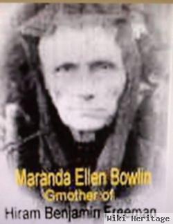 Maranda Ellen "marandy" Bowlin Montgomery