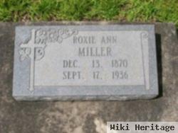 Roxie Ann Hutcheson Miller