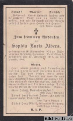 Sophia Lucia Albers