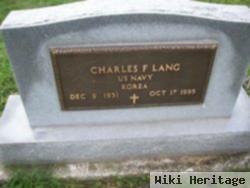 Charles F Lang