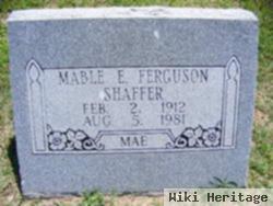 Mable E Ferguson Shaffer