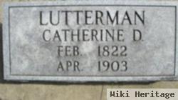 Catherine Dorothea Schuette Lutterman