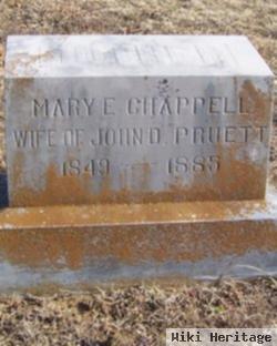 Mary E. Chappell Pruett