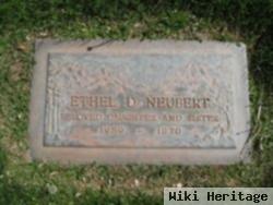 Ethel D. Neubert