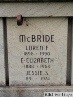 Jessie S Mcbride