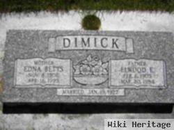 Edna Mae Betts Dimick
