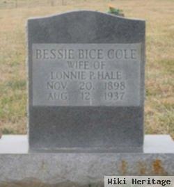 Bessie Bice Cole Hale