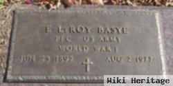 E. Leroy Basye