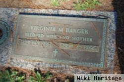 Virginia M Barger