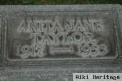 Anita Jane Taylor