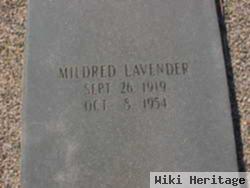 Mildred Lavender