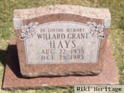 Willard Grant Hays