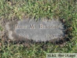 Ruby M. Benson