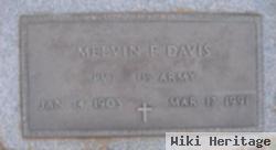 Melvin F Davis