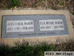 Ula Bessie Baker