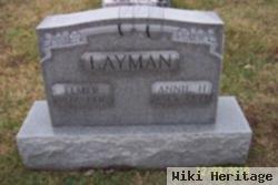 Annie Lee Hughes Layman