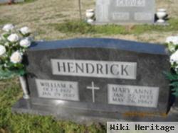 William K. "bill" Hendrick