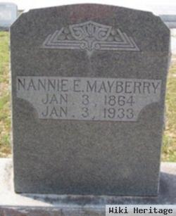 Nancy Elizabeth "nannie" Burleson Mayberry