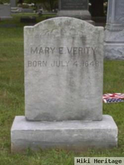 Mary Elizabeth Cornelius Verity
