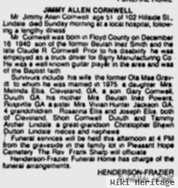 Jimmy Allen Cornwell