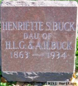 Henrietta S. Buck