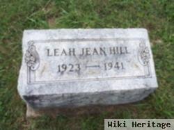 Leah Jean Hill