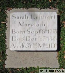 Sarah Peddycoard Lehnert