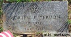 Morsen E. Yerdon