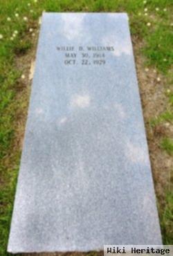 Willie D Williams