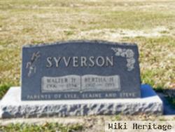 Walter H. Syverson