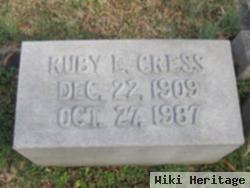 Ruby E. Cress