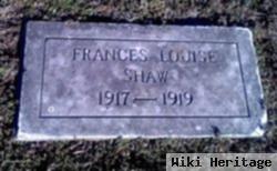 Frances Louise Shaw