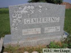 Anna M. Shaffer Gemberling