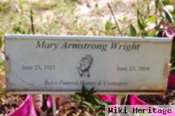 Mary Armstrong Wright