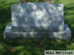 Mary A Kozuch