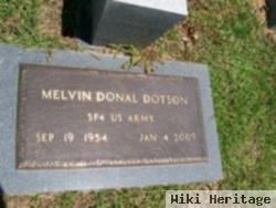 Melvin Donal Dotson