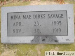 Mina Mae Dirks Savage