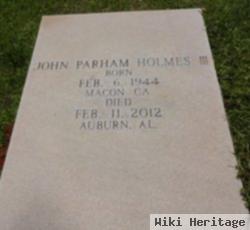 Dr John Parham "j.p." Holmes, Iii