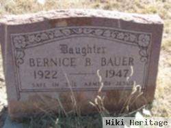 Bernice Betty Bauer