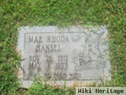 Mae Rhoda Hansel