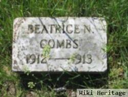 Beatrice N Combs