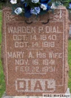 Warden P. Dial