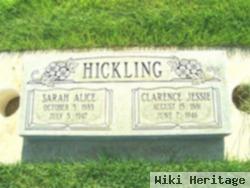 Sarah Alice Hickling