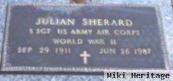 Sgt Julian Sherard