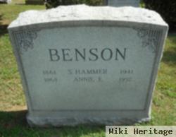 S. Hammer Benson