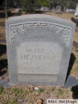 Hettie Ophelia Treadaway Heavener