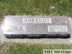 Donald J Ahrendt